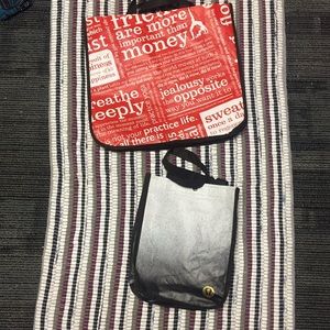 Reusable lulu lemon bags